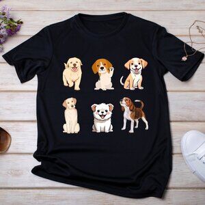Dog Breeds Gift Dog Lovers Dog Mom Graphic T-Shirt